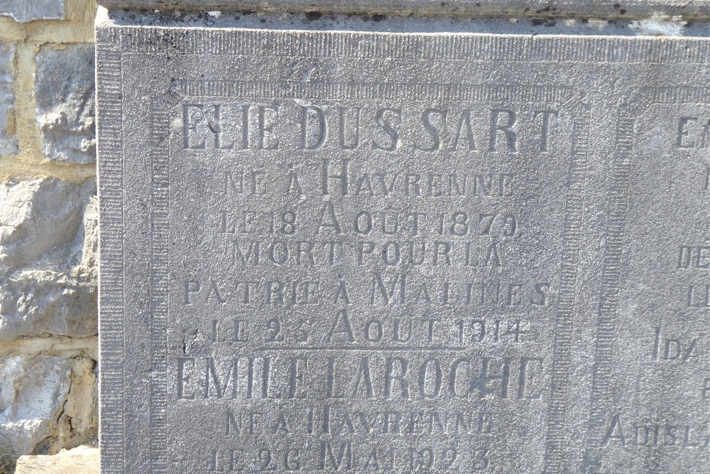 Belgian War Graves Havrenne #5