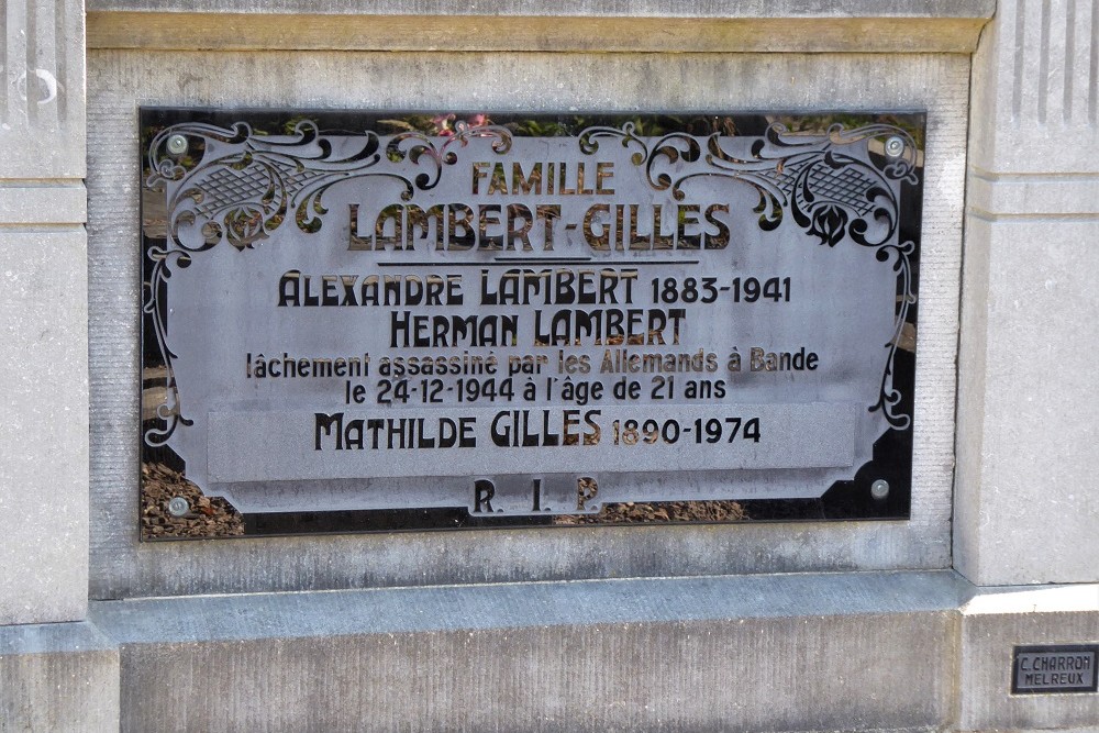 Belgian War Graves Marenne #5
