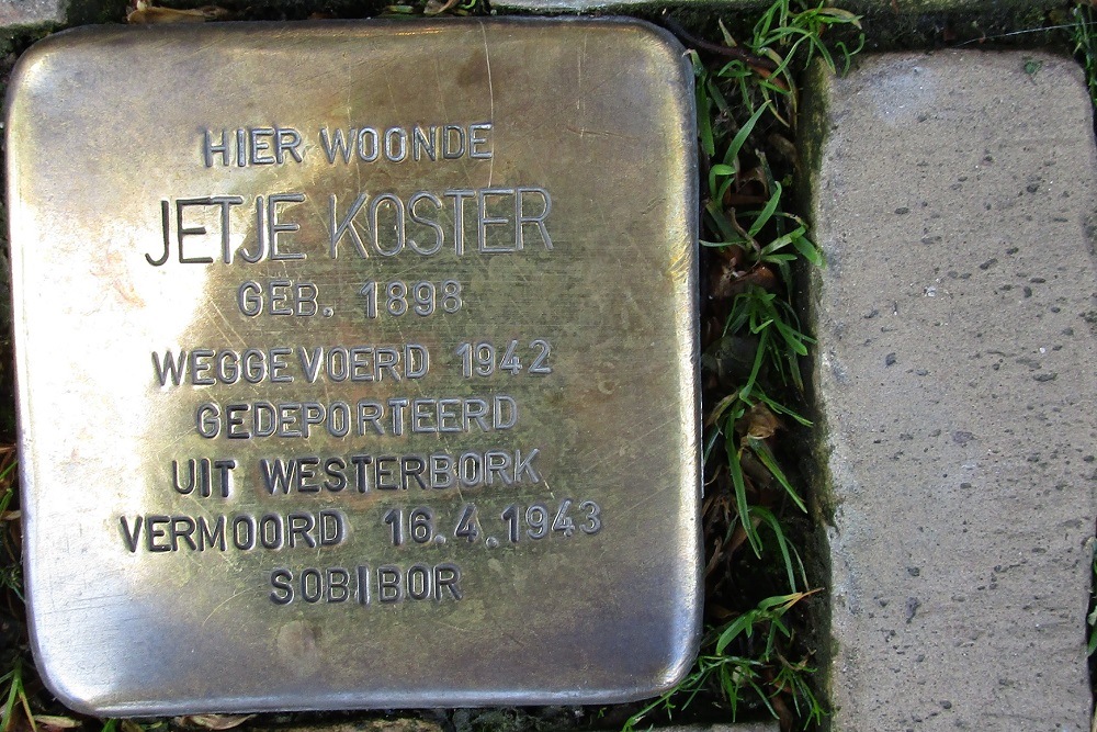 Stolpersteine Gedempte Gracht 83 #3