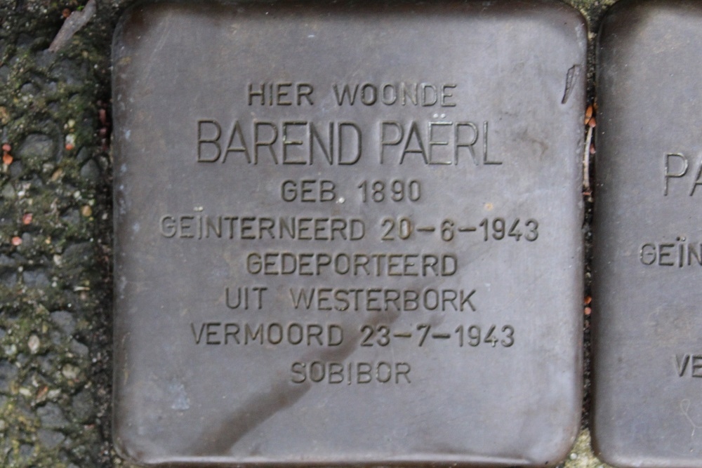 Stolpersteine Charlotte van Montpensierlaan 32 #2