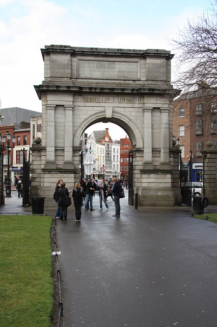 Herdenkingsboog Royal Dublin Fusiliers