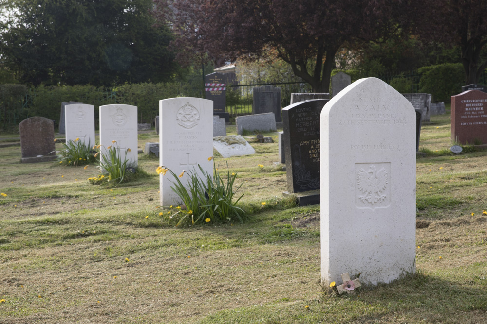 Pools Oorlogsgraf Sedgefield New Cemetery #2