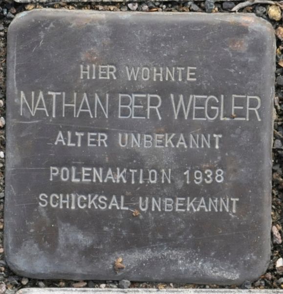 Stumbling Stones Friedrich-Ebert-Straße 27 #2