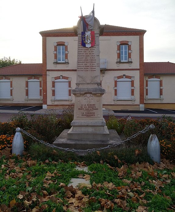 Oorlogsmonument Pradines