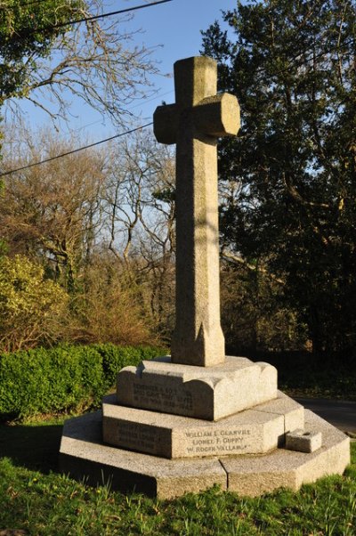 Oorlogsmonument Salcombe Regis #1