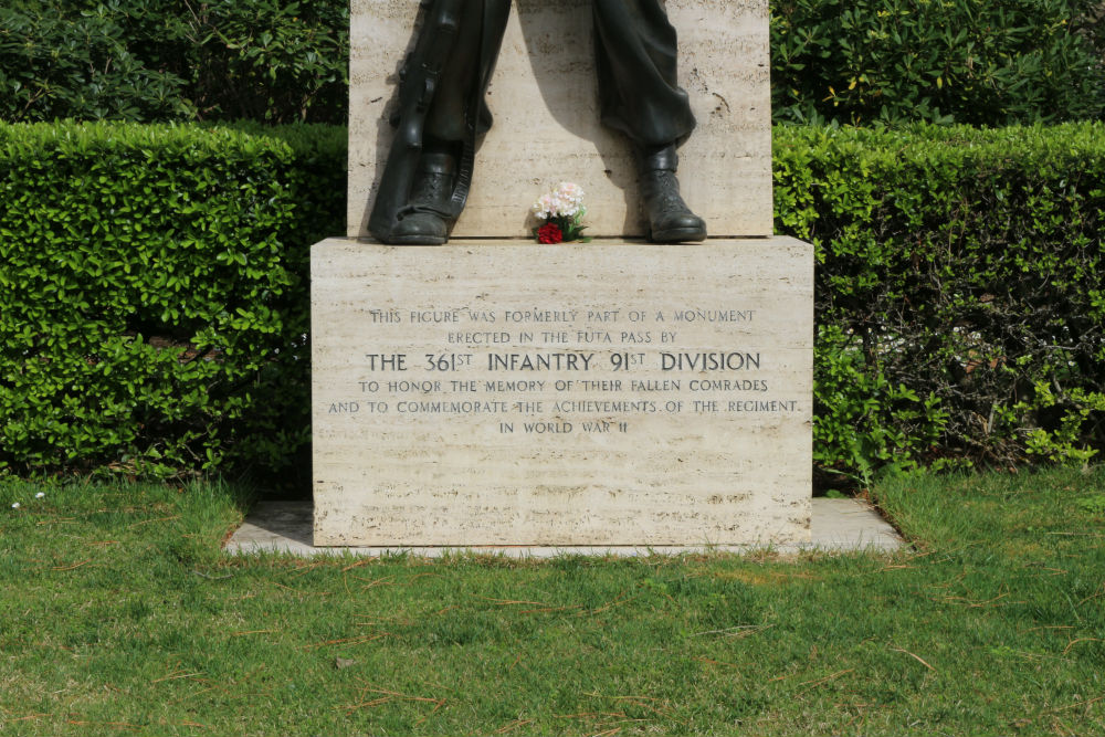 Monument American 361st Infantry 91st Division #4