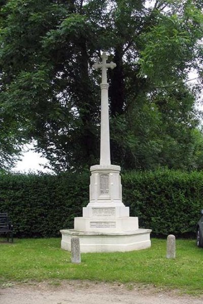 Oorlogsmonument Forncett St Mary