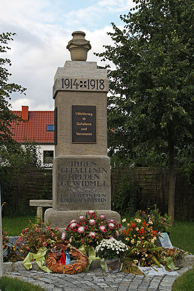 War Memorial Pöppeln