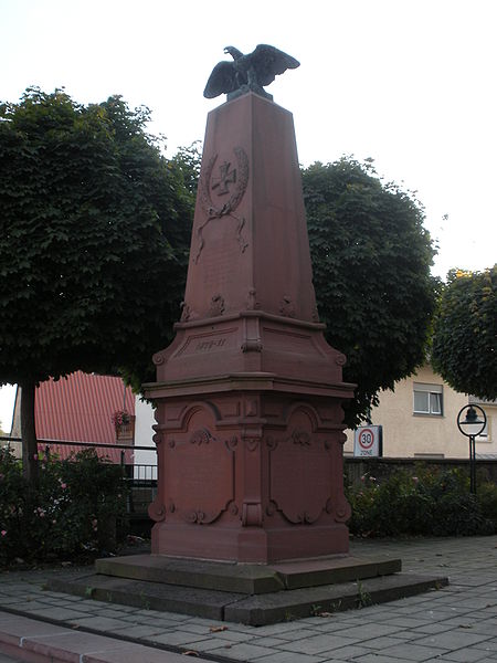 Monument Frans-Duitse Oorlog Unterwisheim #1