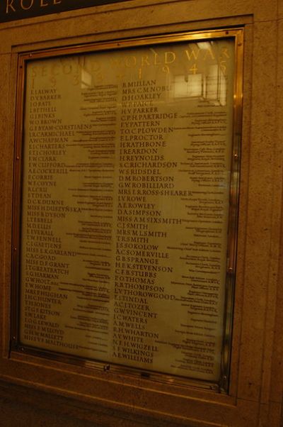 Roll of Honour BBC #2