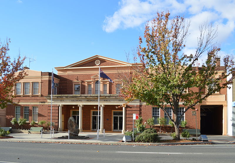 War Memorial Hall Yass #1