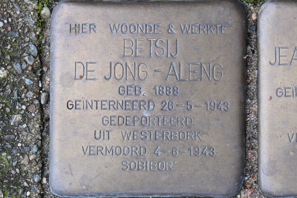 Stolpersteine Amsteldijk 96 #2