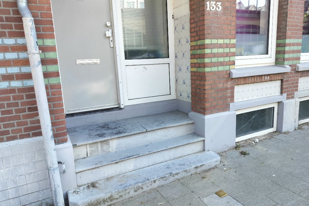 Stumbling Stone Vijverhofstraat 133 #2