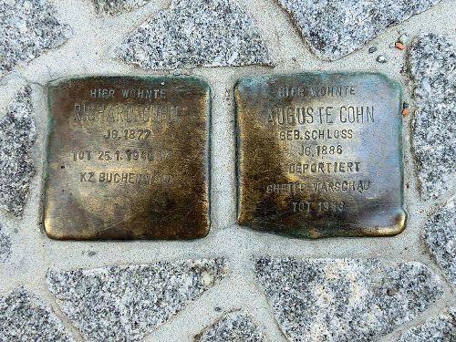 Stolpersteine Hallstrae 4a #1