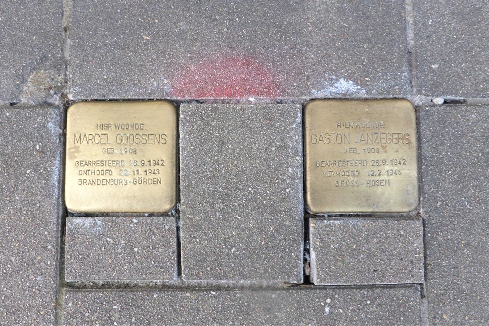 Stolpersteine Leopold II Laan 55