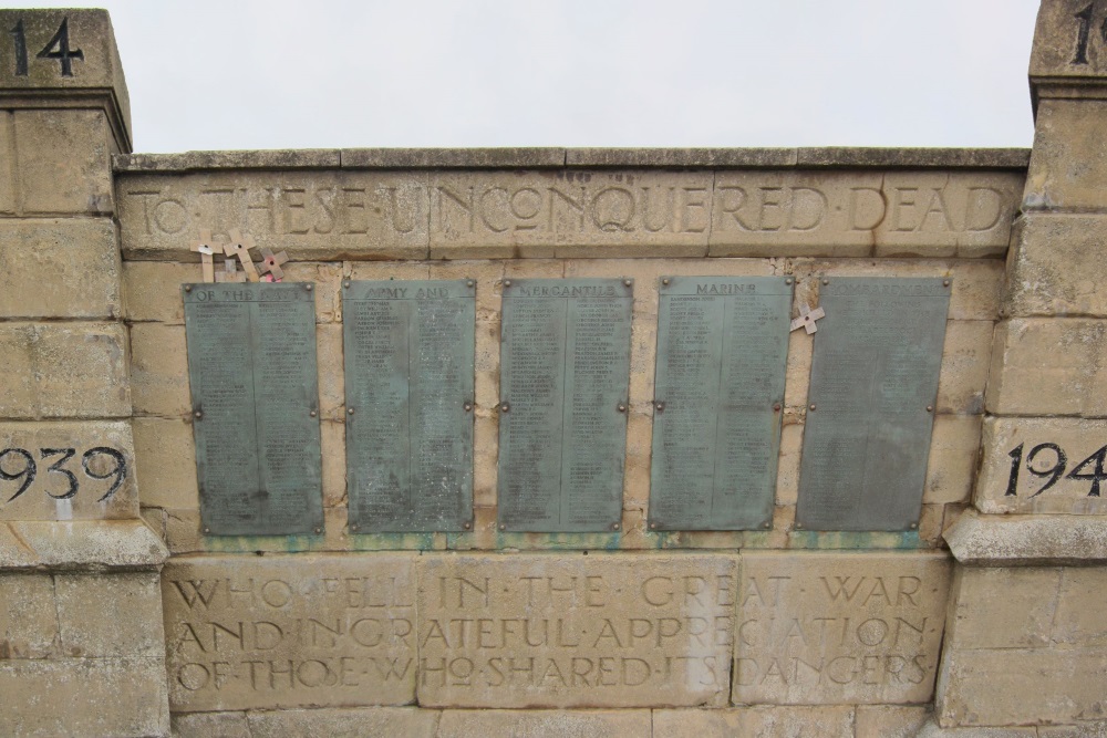 Oorlogsmonument Hartlepool #4