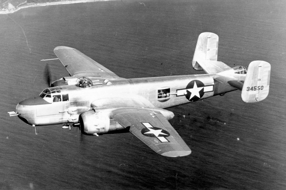 Crashlocatie B-25H-1 Mitchell 43-4341