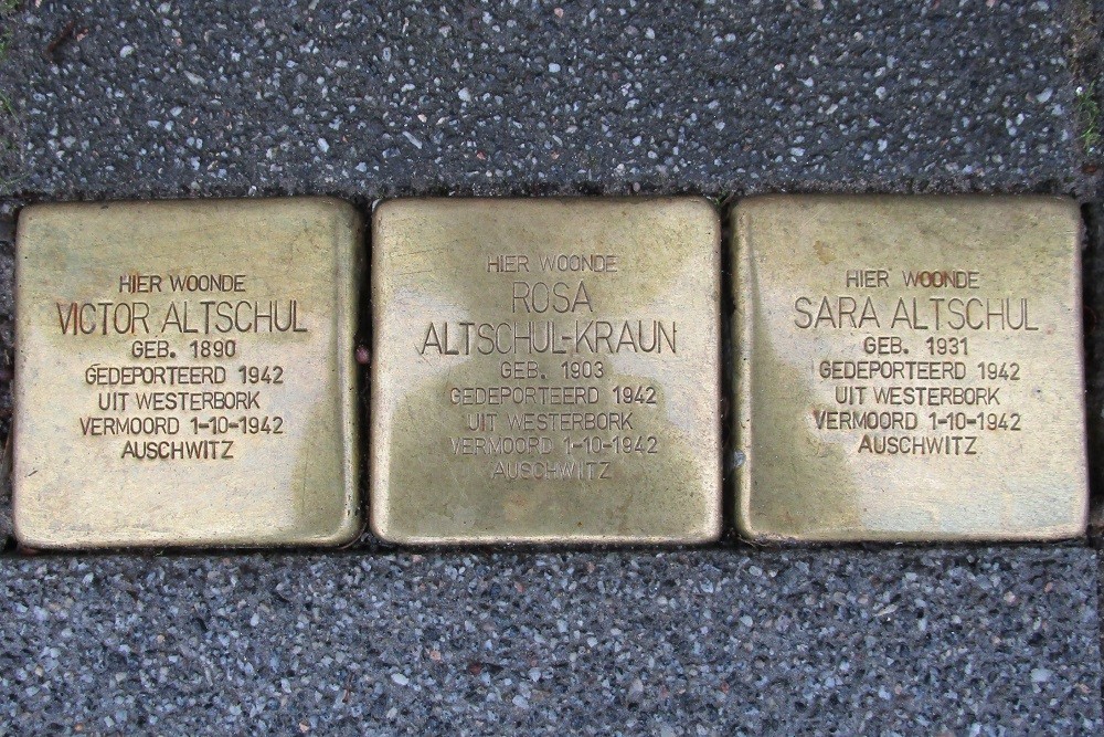 Stolpersteine Bergsingel 77 #1