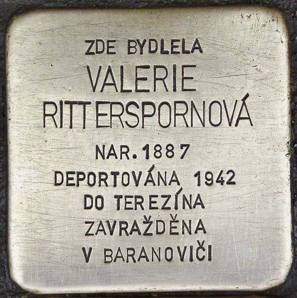 Stolpersteine Třda Svobody 619/22 #2