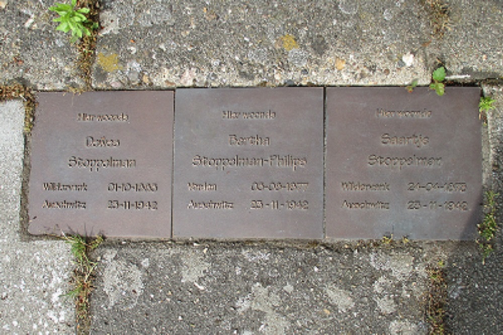 Memorial Stones Nijverheidsstraat 53