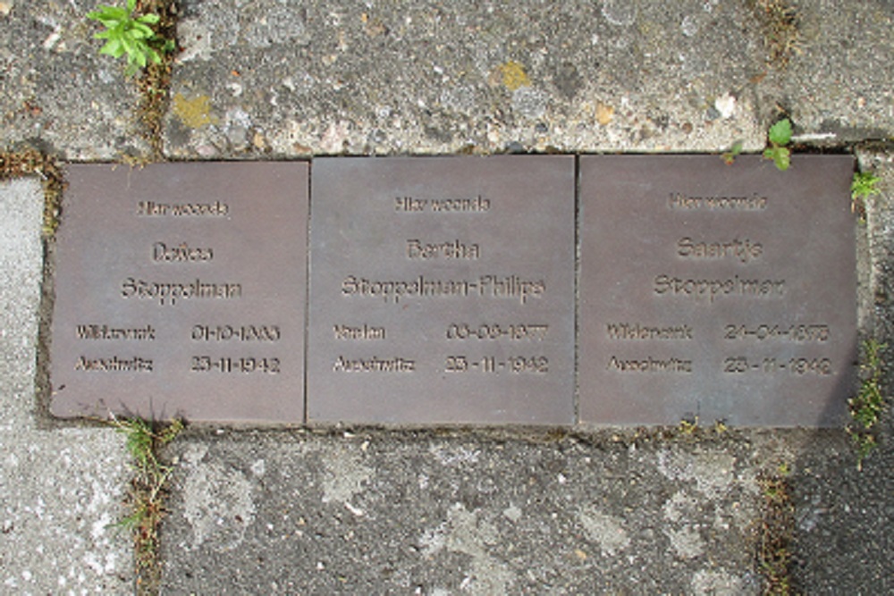 Memorial Stones Nijverheidsstraat 53 #1