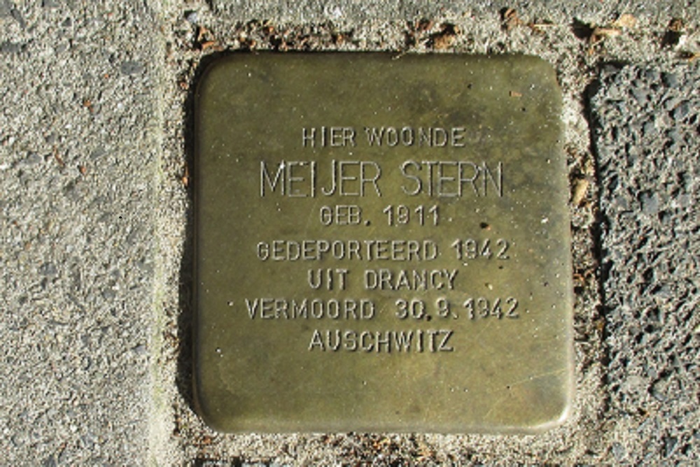 Stolpersteine Tweede Willemstraat 48b #1