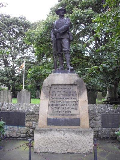 War Memorial Haydon Bridge #1