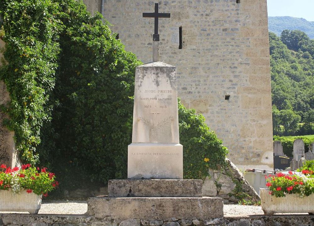 Monument Eerste Wereldoorlog Saint-Jeoire-Prieur