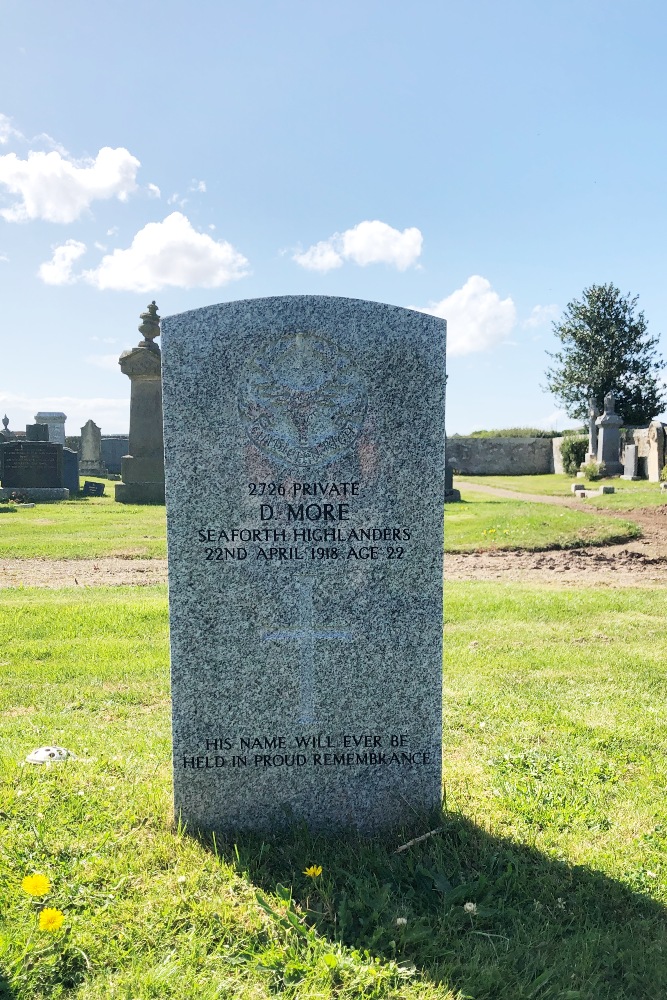 Oorlogsgraven van het Gemenebest Duffus Cemetery #3