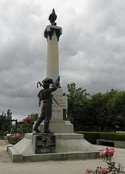 Oorlogsmonument Montauban-de-Bretagne