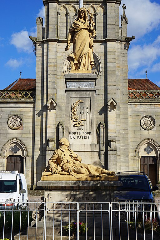 Oorlogsmonument Fontaine-ls-Luxeuil #1