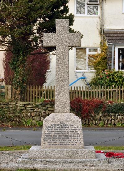 Oorlogsmonument Bickleigh #1