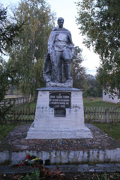 Mass Grave Soviet Soldiers Kozliv #1