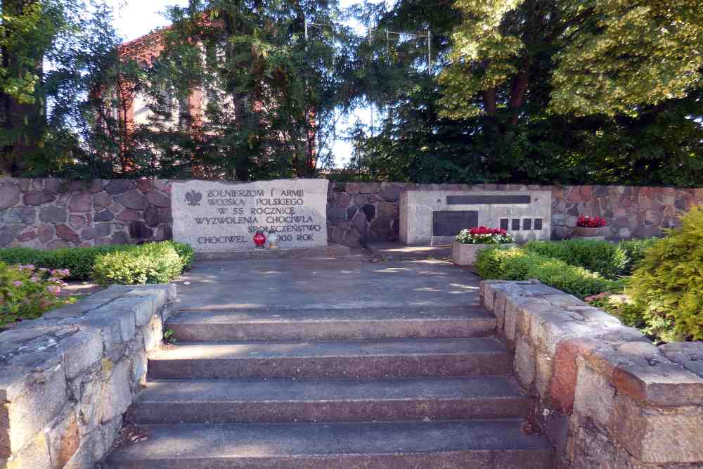 Memorial & Former Cemetery Soviet Soldiers Chociwel #1