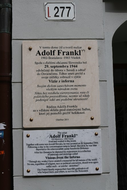 Gedenkteken Adolf Frankl #3