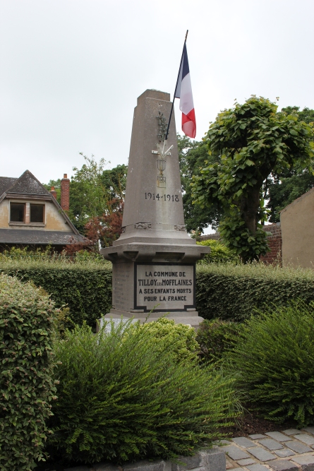 Oorlogsmonument Tilloy-ls-Mofflaines #4