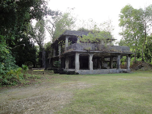 Japanese Command Post Ruins Peleliu