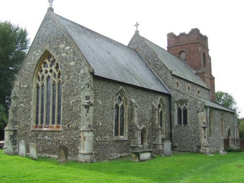 Oorlogsgraf van het Gemenebest All Saints Churchyard