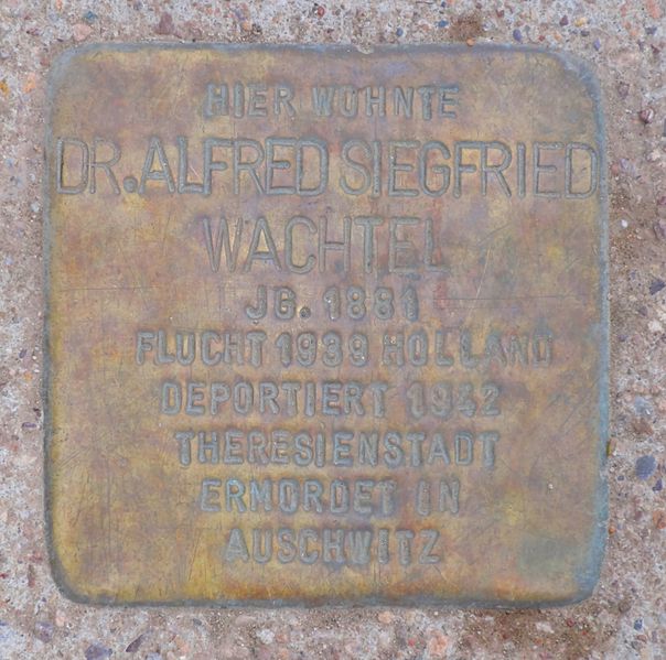 Stumbling Stone Spohrstraße 11