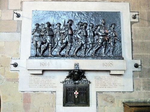 Memorials Wereldoorlogen St. Mary Church Nottingham