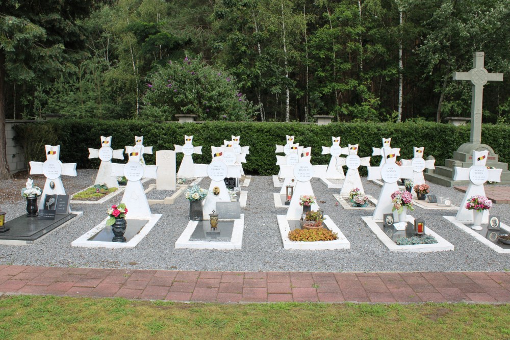 Belgische Graven Oudstrijders Lommel Werkplaatsen #1