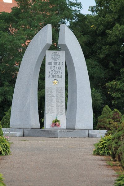 Monument Vietnam-Oorlog Dorchester #1