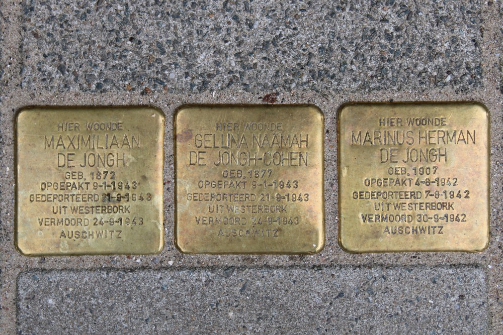 Stolpersteine Roompotstraat 3