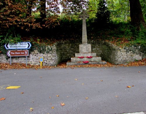 War Memorial Woodchester #1