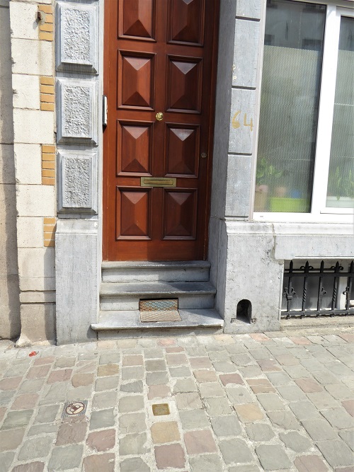 Stolperstein Huidevettersstraat 64 #2