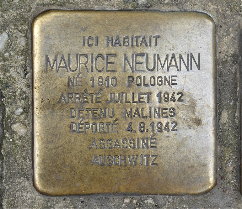 Stumbling Stones Rue Saint-Ghislain 53 #2