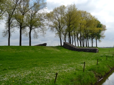 German Tank Barrier Lage Zwaluwe