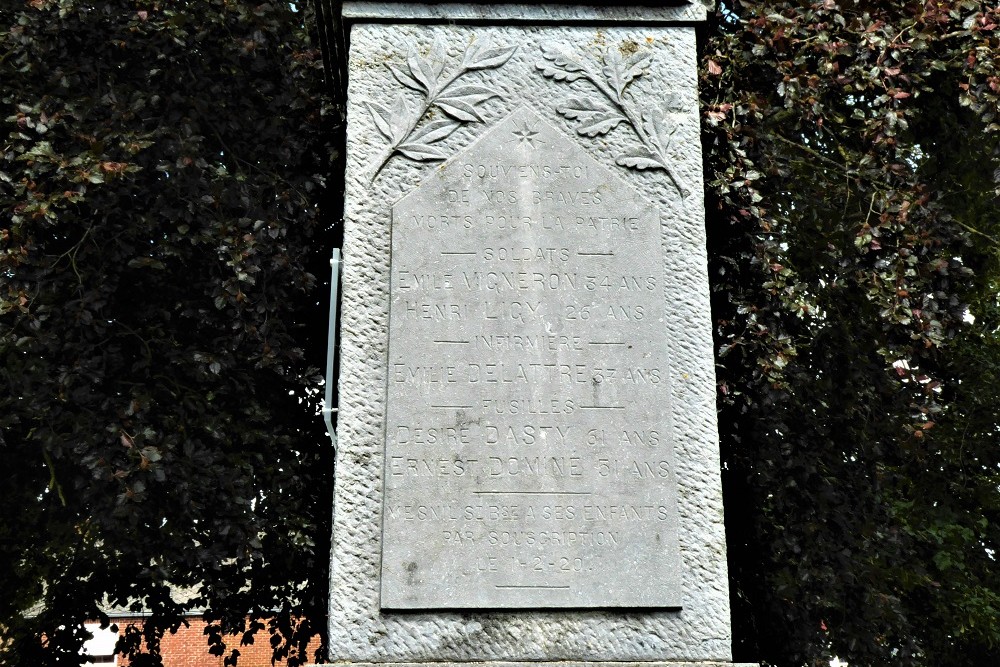 War Memorial Mesnil-St.Blaise #3