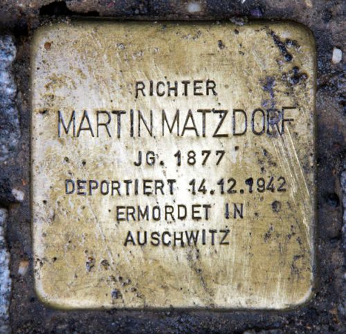 Stolpersteine Magdeburger Platz 1 #3