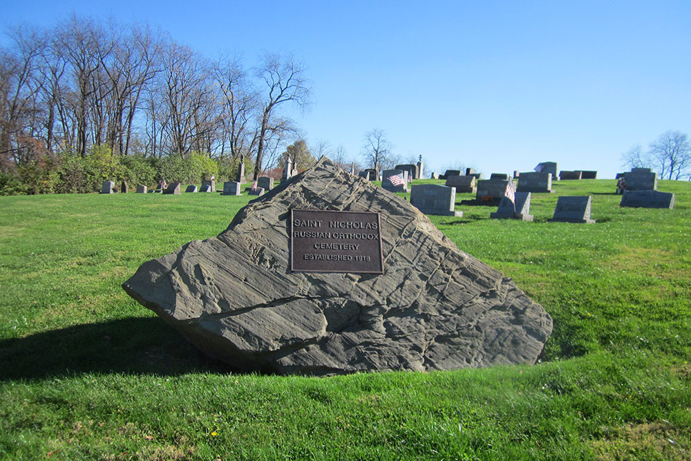 Amerikaanse Oorlogsgraven Saint Nicholas Russian Orthodox Cemetery